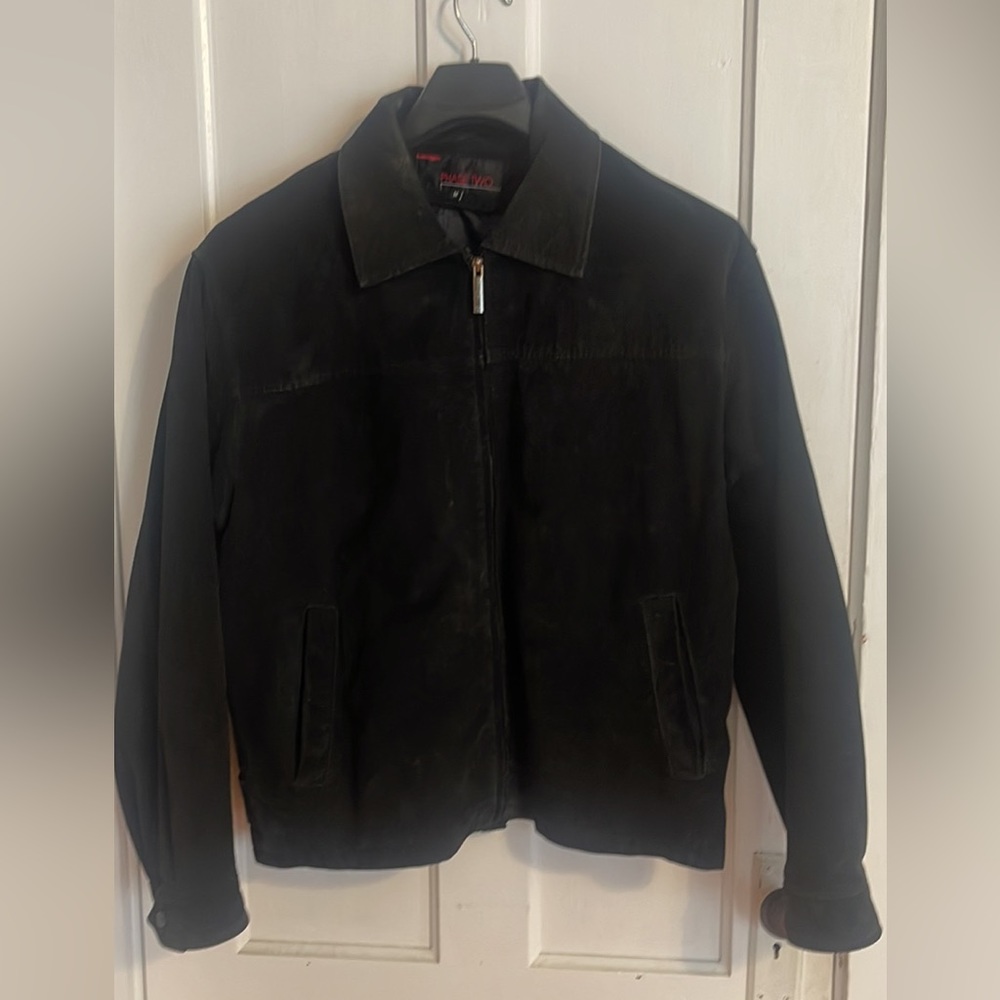 Mens leather Jacket , Phase Two